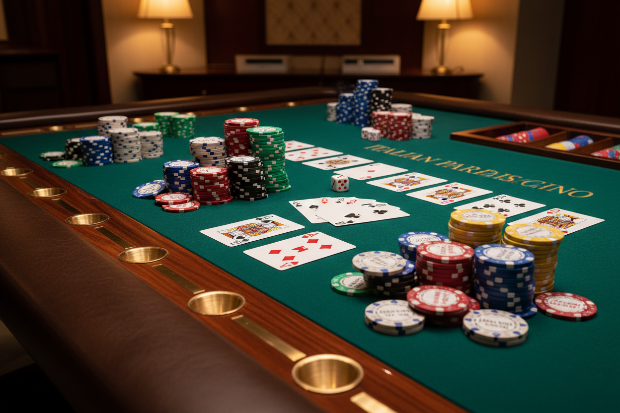 Master The Casino Game Chips Experience: Essential Tips for Using Clay and Ceramic Poker Chips with Italian Paradise Poker Table
