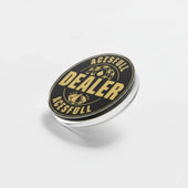 Acesfull Dealer Button - Black, Set of 5