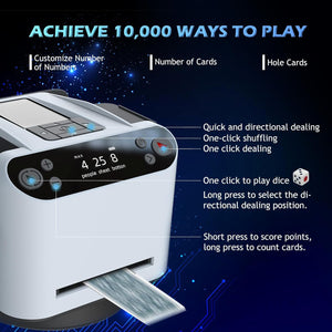 Thai Aces 2 in 1 Automatic Card Shuffler With Distribution Machine