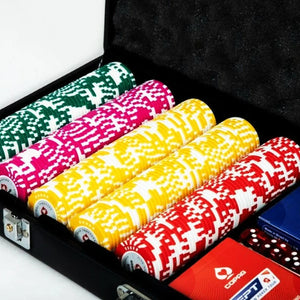 Copag Poker Chipset - 500 Pcs, Clay, 40mm, 14g