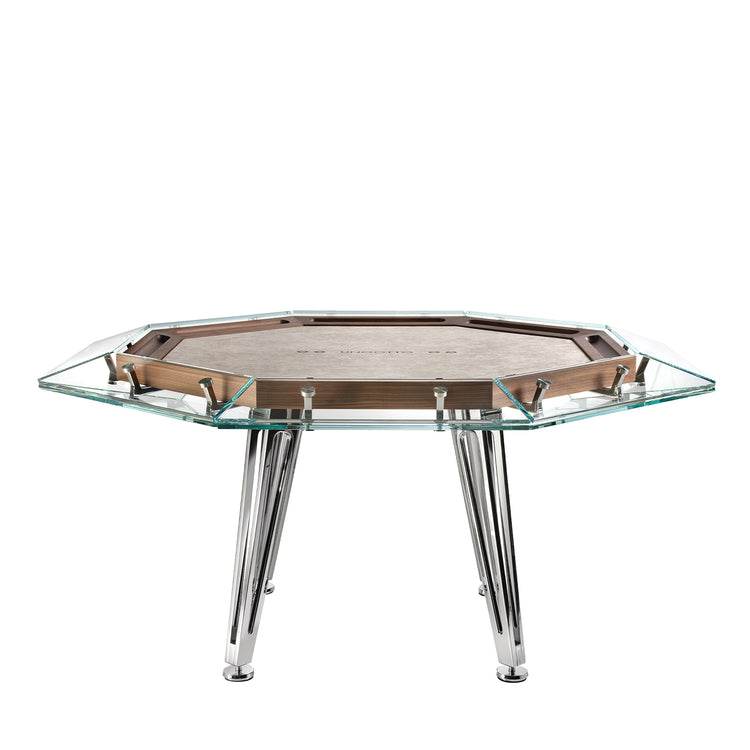 Cronus Glass Poker Table - Thai Aces