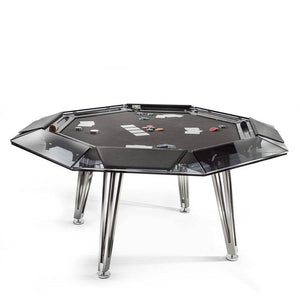 Cronus Glass Poker Table - Thai Aces