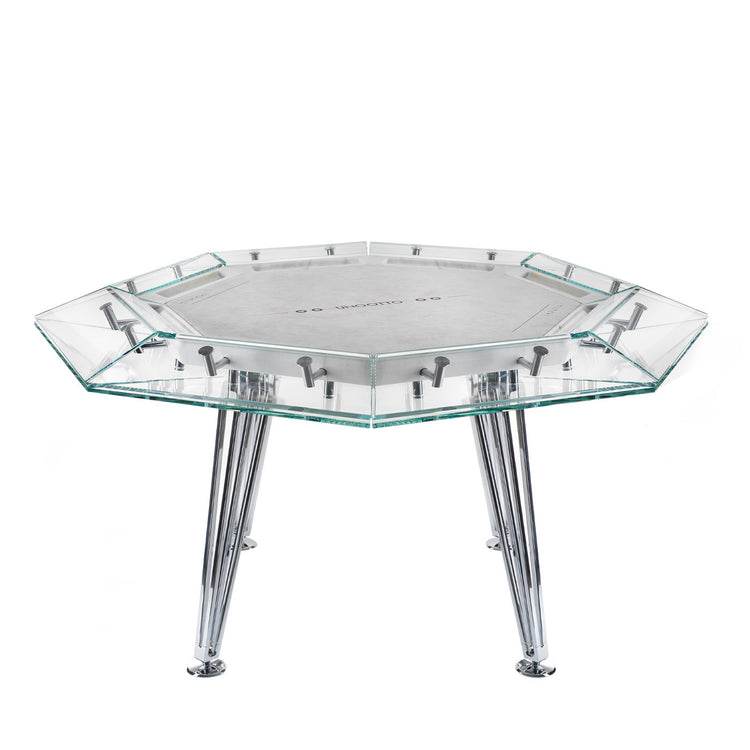 Cronus Glass Poker Table - Thai Aces