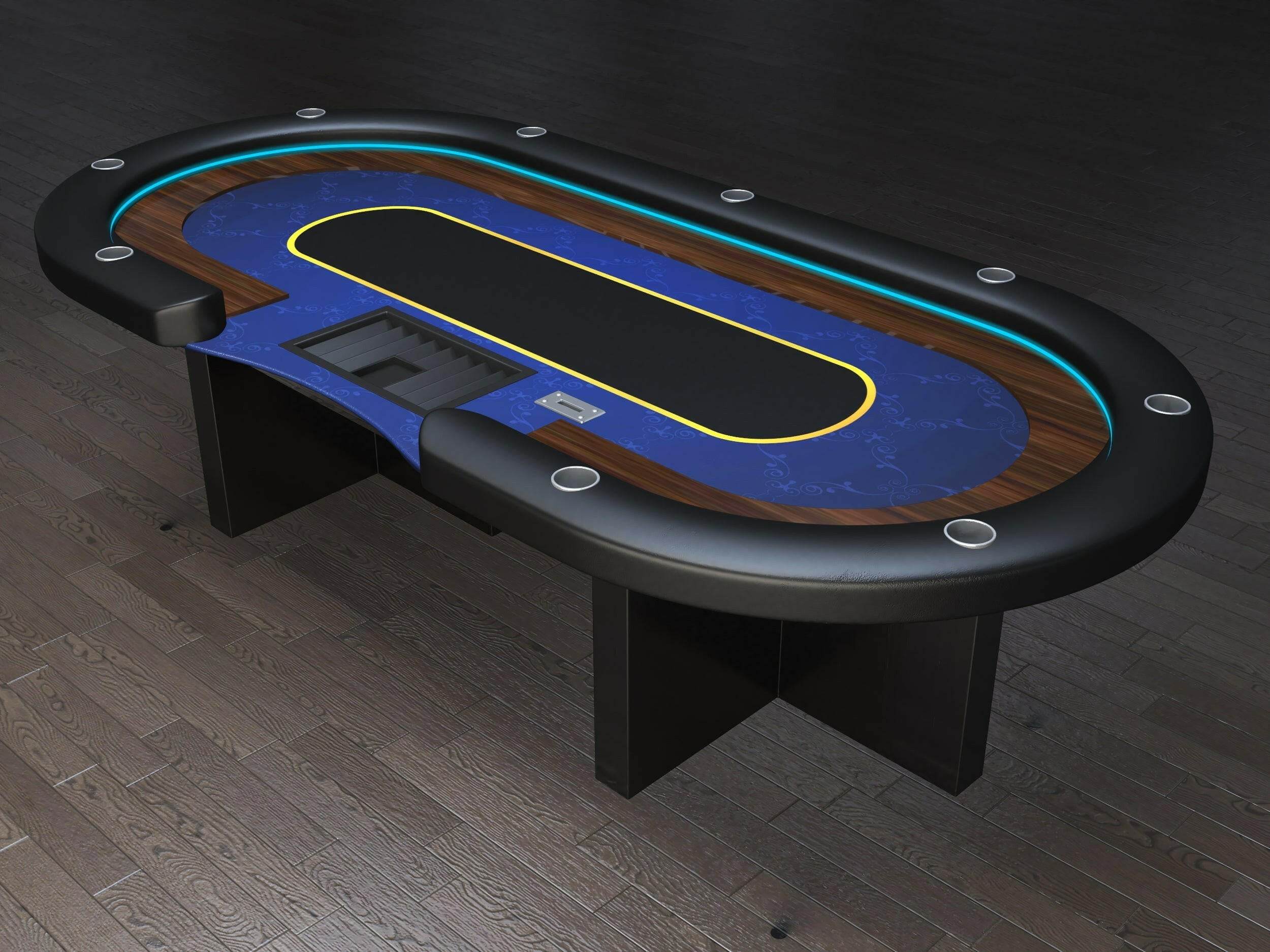 Cross High Poker Table - Thai Aces