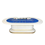 Feather White Baccarat Table - Thai Aces