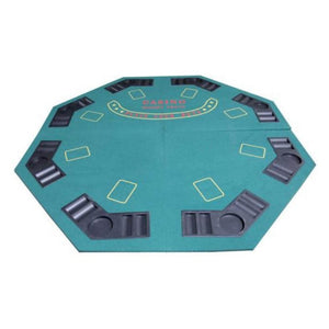 Folding Poker Tabletop - Octagonal, 4x4ft - Thai Aces