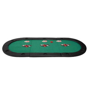 Masterfold Poker Tabletop - Oval, 6x3ft - Thai Aces