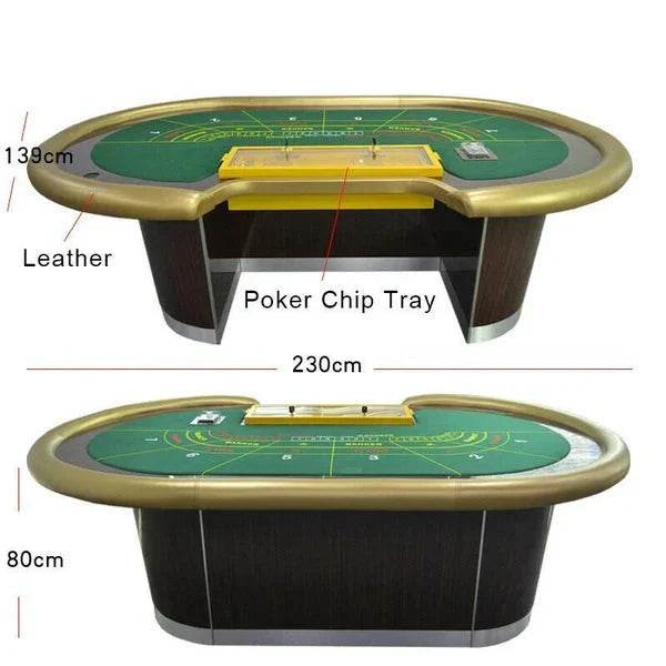 Goldheck Baccarat Table - Thai Aces