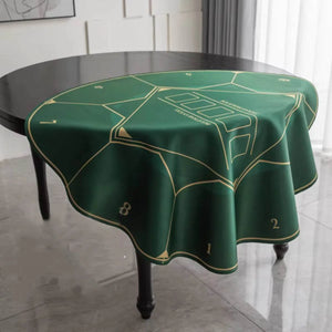 Gripper Series Poker Table Mat - Round, 4x4ft - Thai Aces