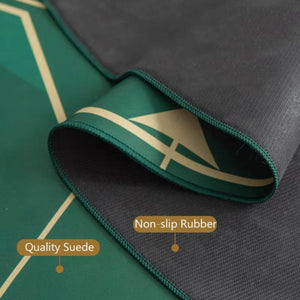 Gripper Series Poker Table Mat - Round, 4x4ft - Thai Aces