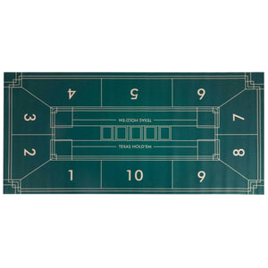 Gripper Series Poker Table Mat - Rectangle, 6x3ft - Thai Aces