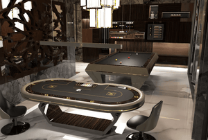 Italian Jade Poker Table - Thai Aces