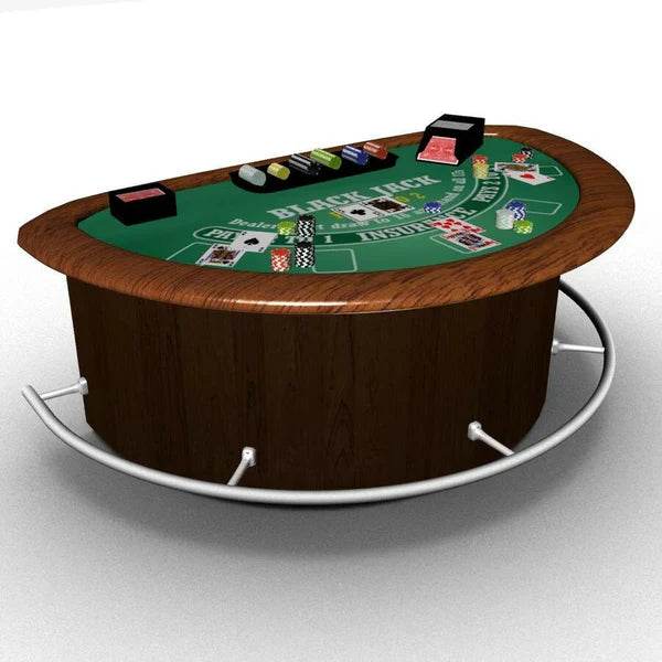 Leo Printed Blackjack Table - Thai Aces