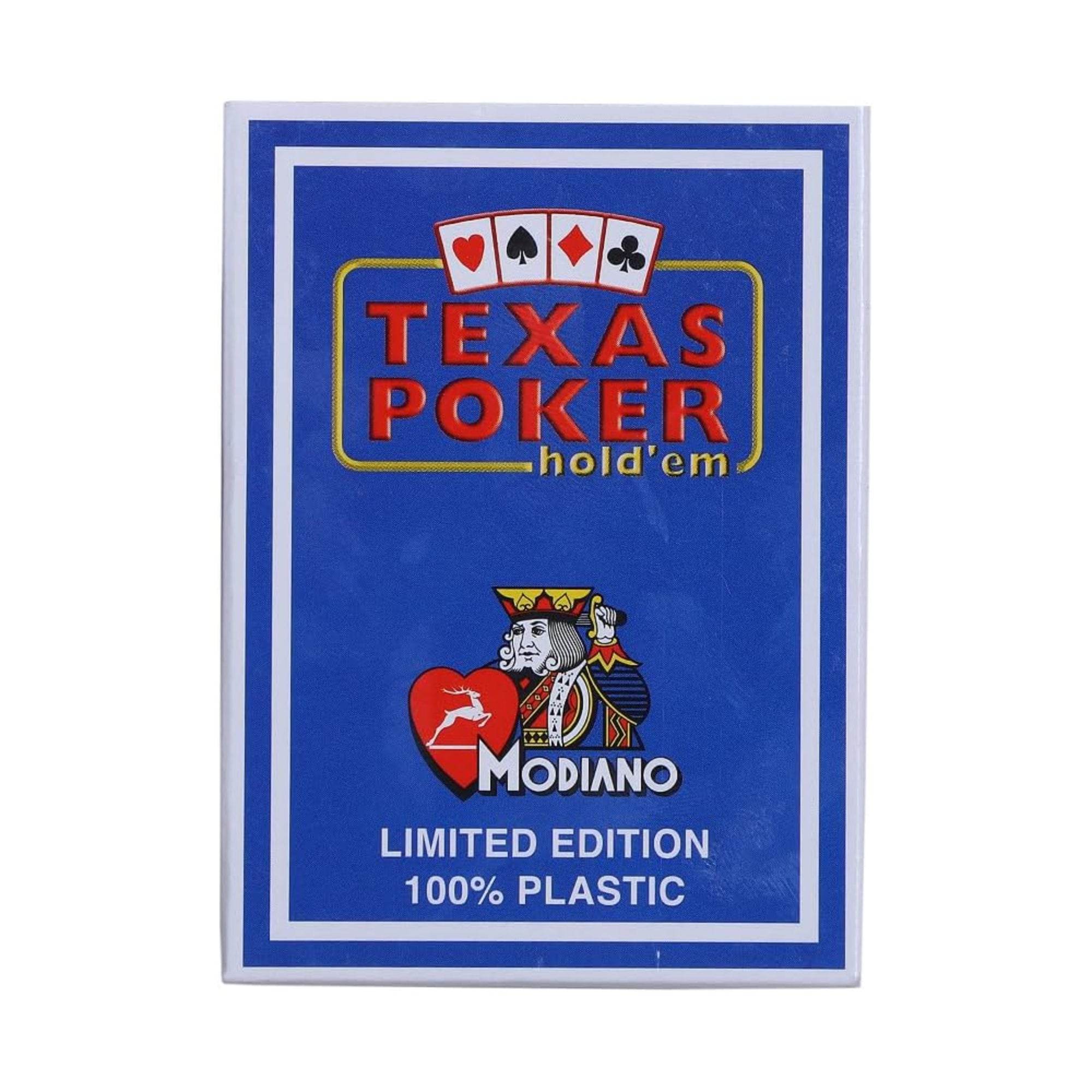 Modiano Texas Limited Edition Playing Cards - Pack of 10, Multi Color - Thai Aces