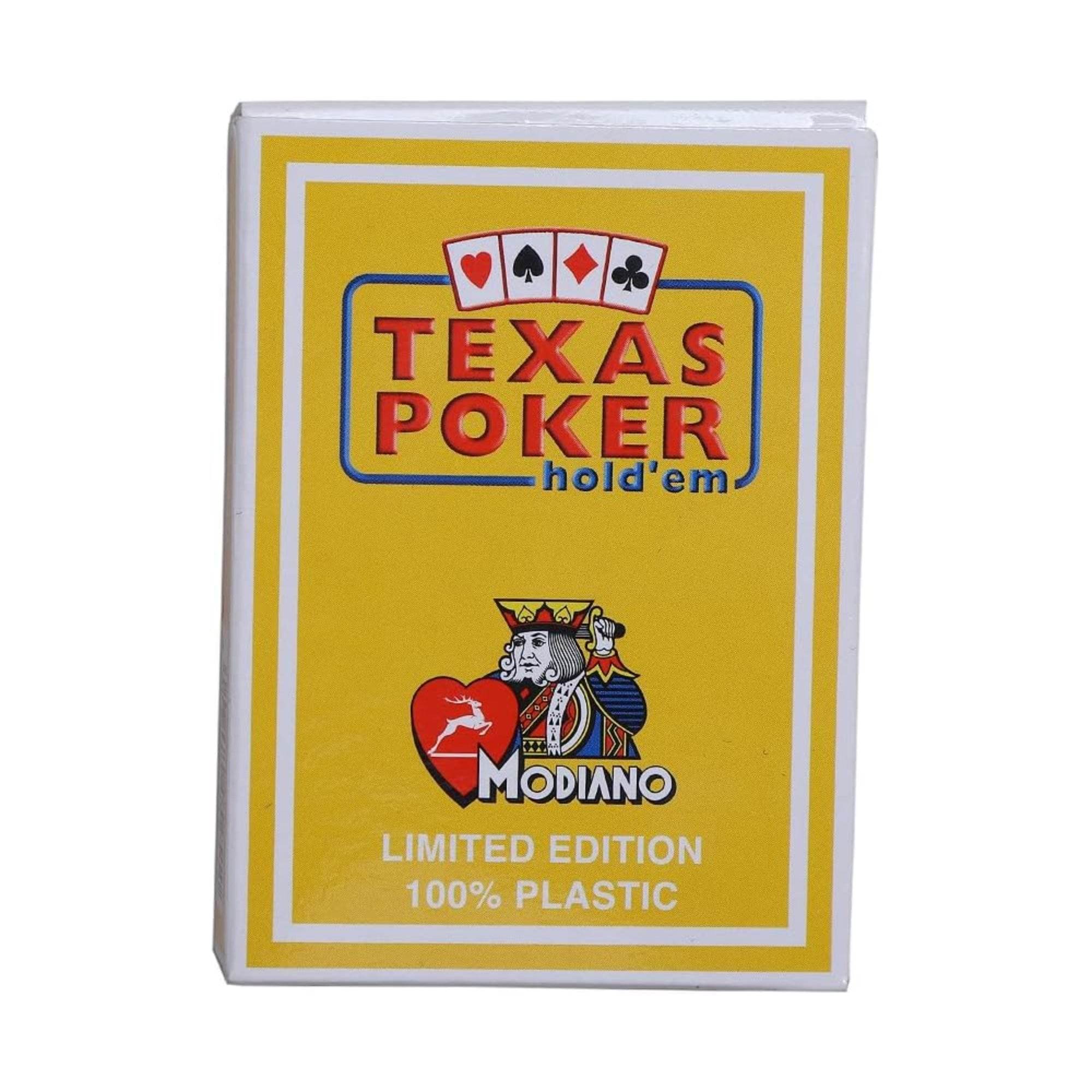 Modiano Texas Limited Edition Playing Cards - Pack of 10, Multi Color - Thai Aces