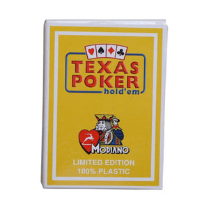 Modiano Texas Limited Edition Playing Cards - Pack of 10, Multi Color - Thai Aces