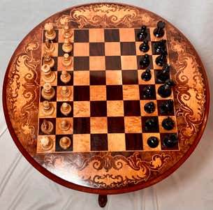 Monarch Chess Table - Thai Aces