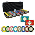 Noble Poker Chipset - 300/500 Pcs, 10/20 Plaques, Ceramic, 40mm, 10g - Thai Aces