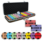 Pebbles Poker Chipset - 300/500 Pcs, 10/20 Plaques, Ceramic, 40mm, 10g - Thai Aces