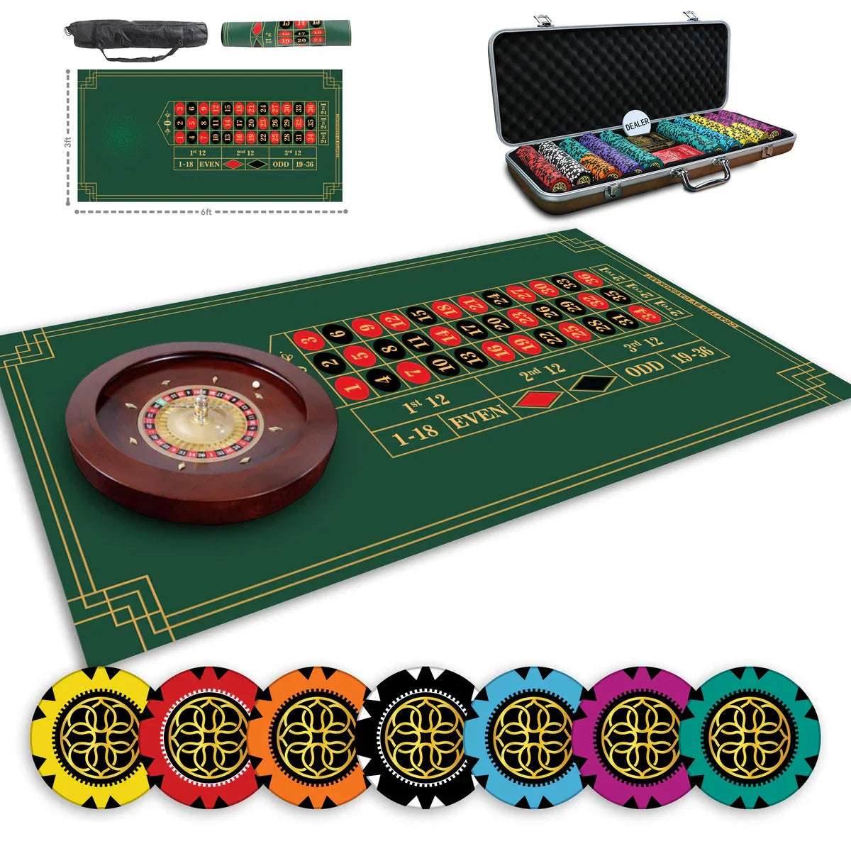 Portable Roulette Setup