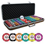 WSOP Series Poker Chipset - GR, 300/500 Pcs, Clay, 40mm, 14g - Thai Aces