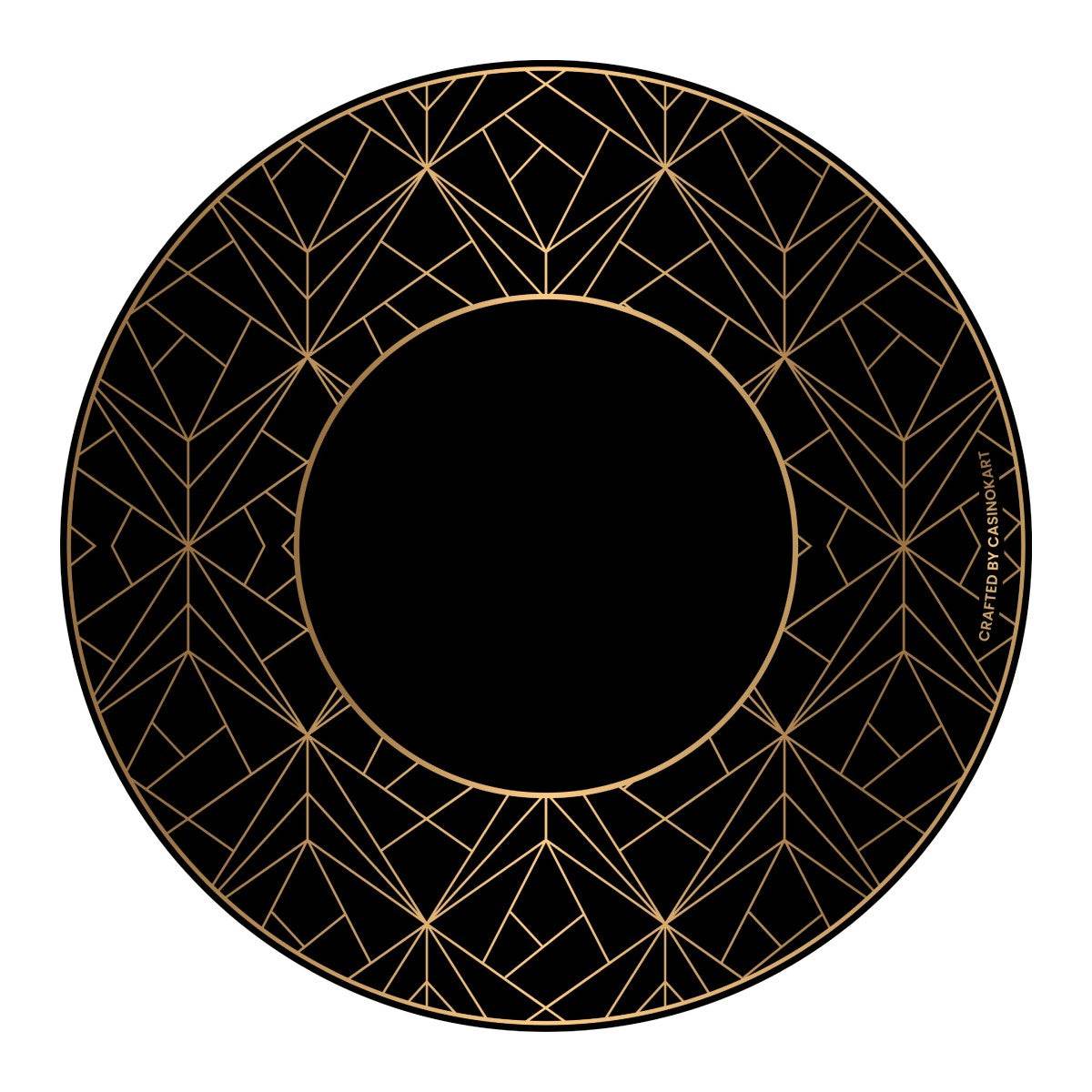 Astra Series Poker Table Mat - Round, 5x5ft - Thai Aces