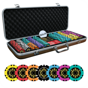 Aureate Galaxy Poker Chipset Without Denomination - GR, 300/500 Pcs, Clay, 40mm, 14g - Thai Aces