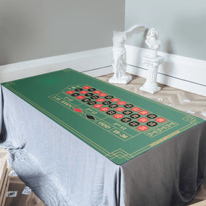 Bet Vault Roulette Table Mat - Rectangle, 6x3ft - Thai Aces