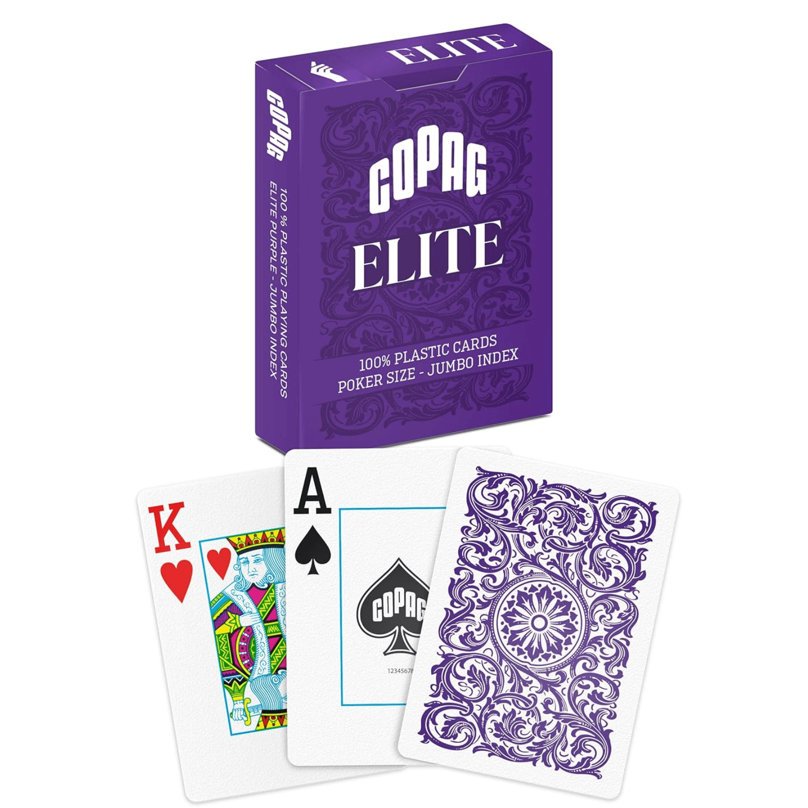 Copag Elite Playing Cards - Pack of 10, Multi Colors - Thai Aces
