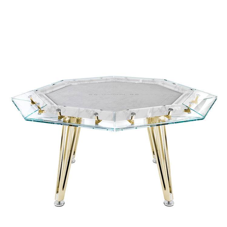 Cronus Glass Poker Table - Thai Aces