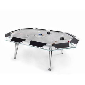 Cronus Glass Poker Table - Thai Aces
