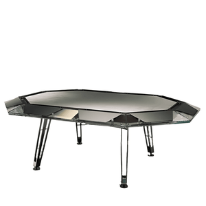Cronus Glass Poker Table - Thai Aces