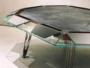 Cronus Glass Poker Table - Thai Aces