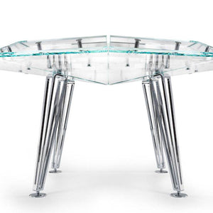 Cronus Glass Poker Table - Thai Aces