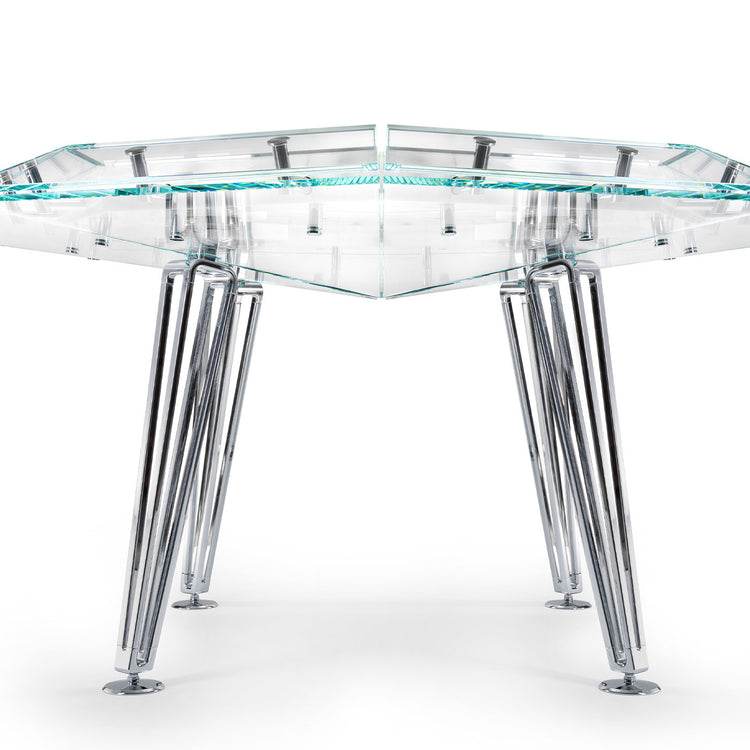 Cronus Glass Poker Table - Thai Aces