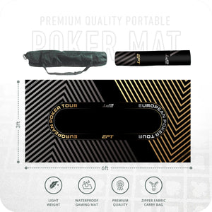 EPT Poker Mat - Rectangle, 6x3ft