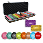 Eterna Poker Chipset - 300/500 Pcs, 10/20 Plaques, Ceramic, 40mm, 10g - Thai Aces