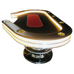 High Roller LED Poker Table - Thai Aces
