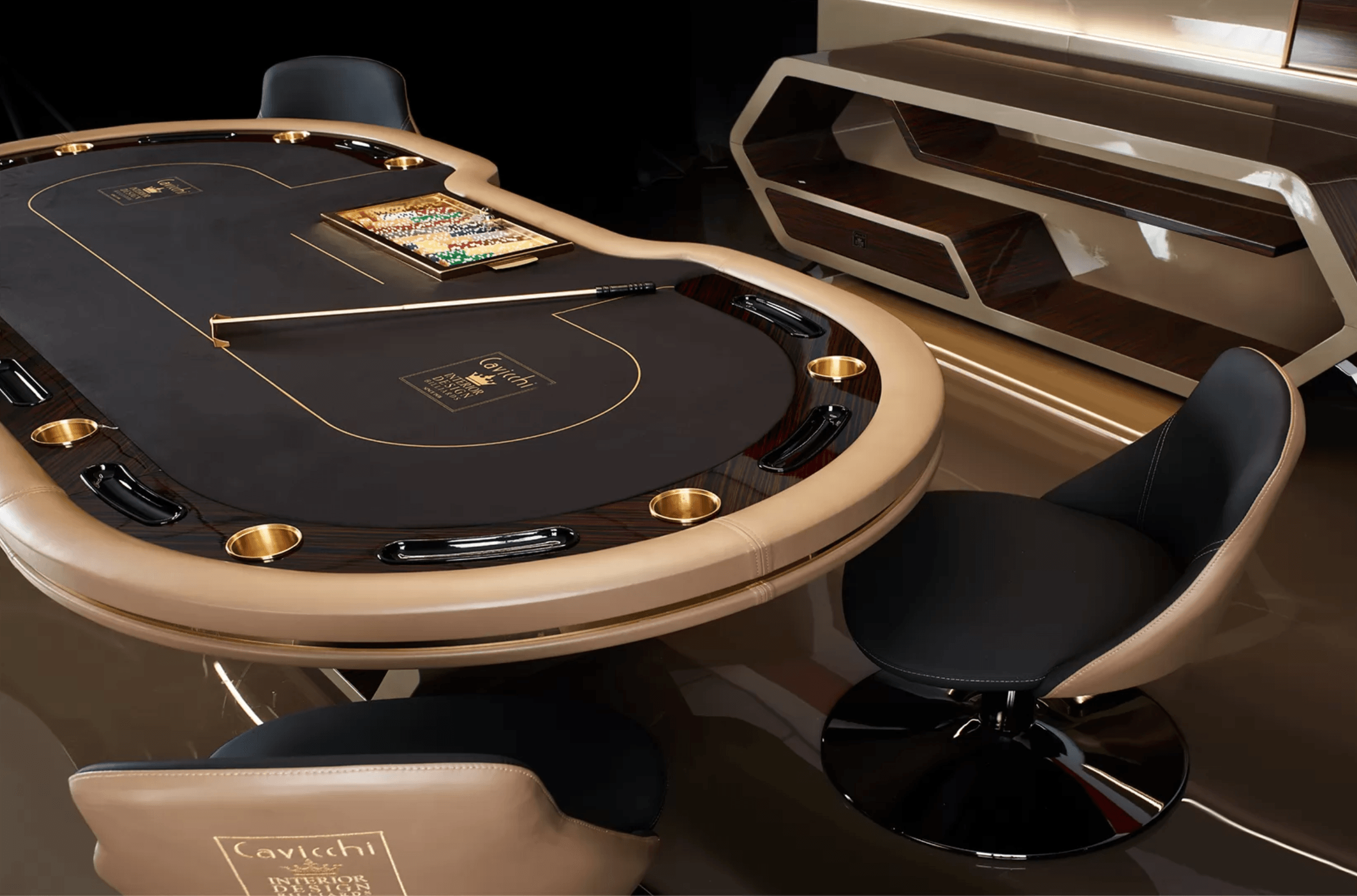 Italian Jade Poker Table - Thai Aces