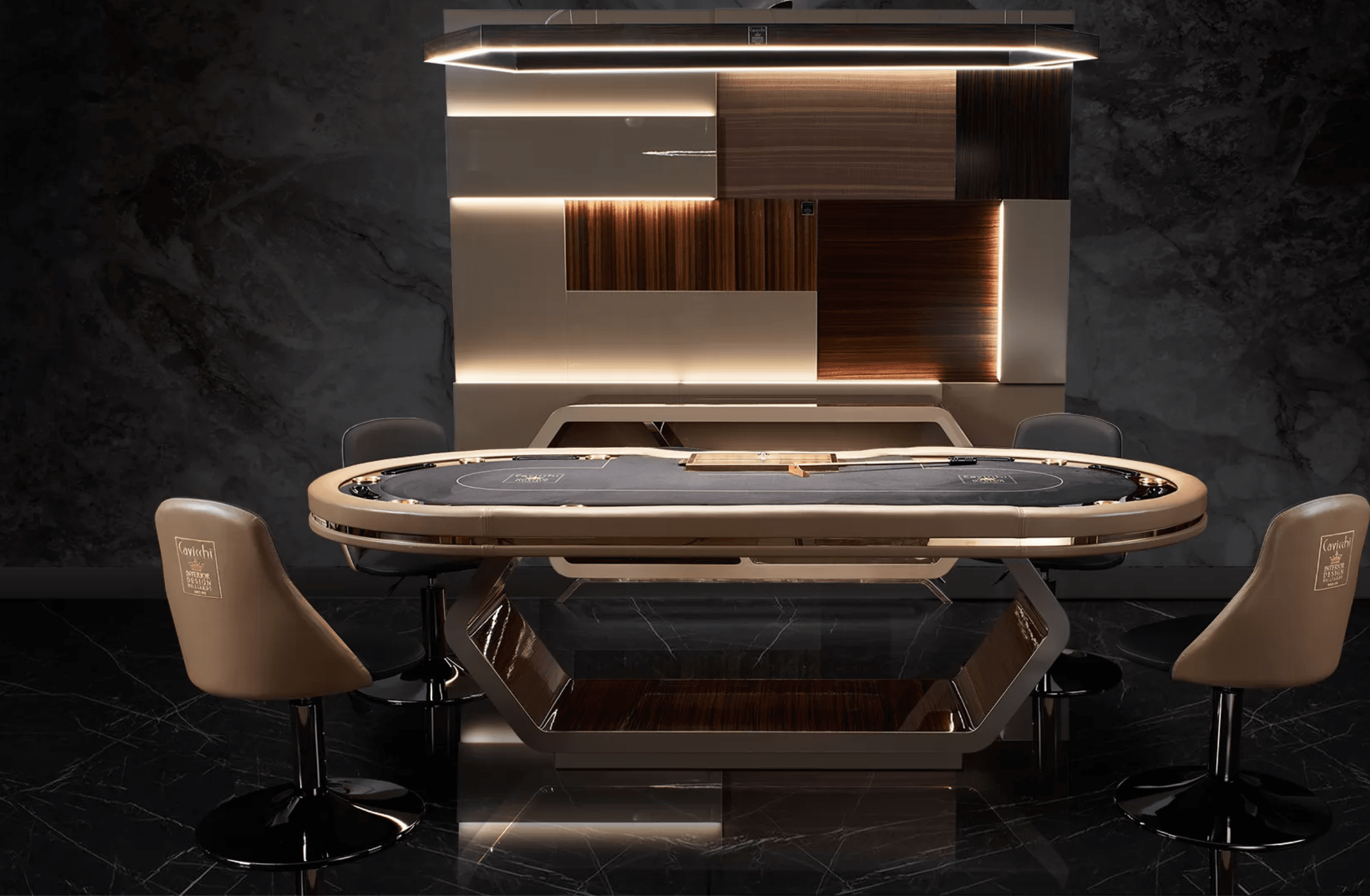 Italian Jade Poker Table - Thai Aces