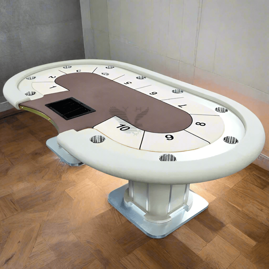 Ivory Carlson Poker Table - Thai Aces