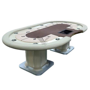 Ivory Carlson Poker Table - Thai Aces