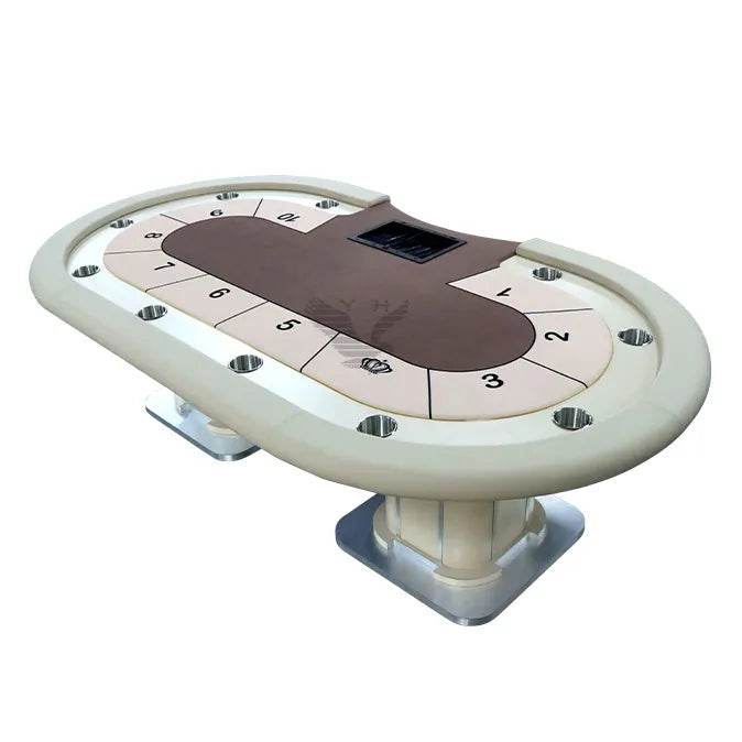 Ivory Carlson Poker Table - Thai Aces