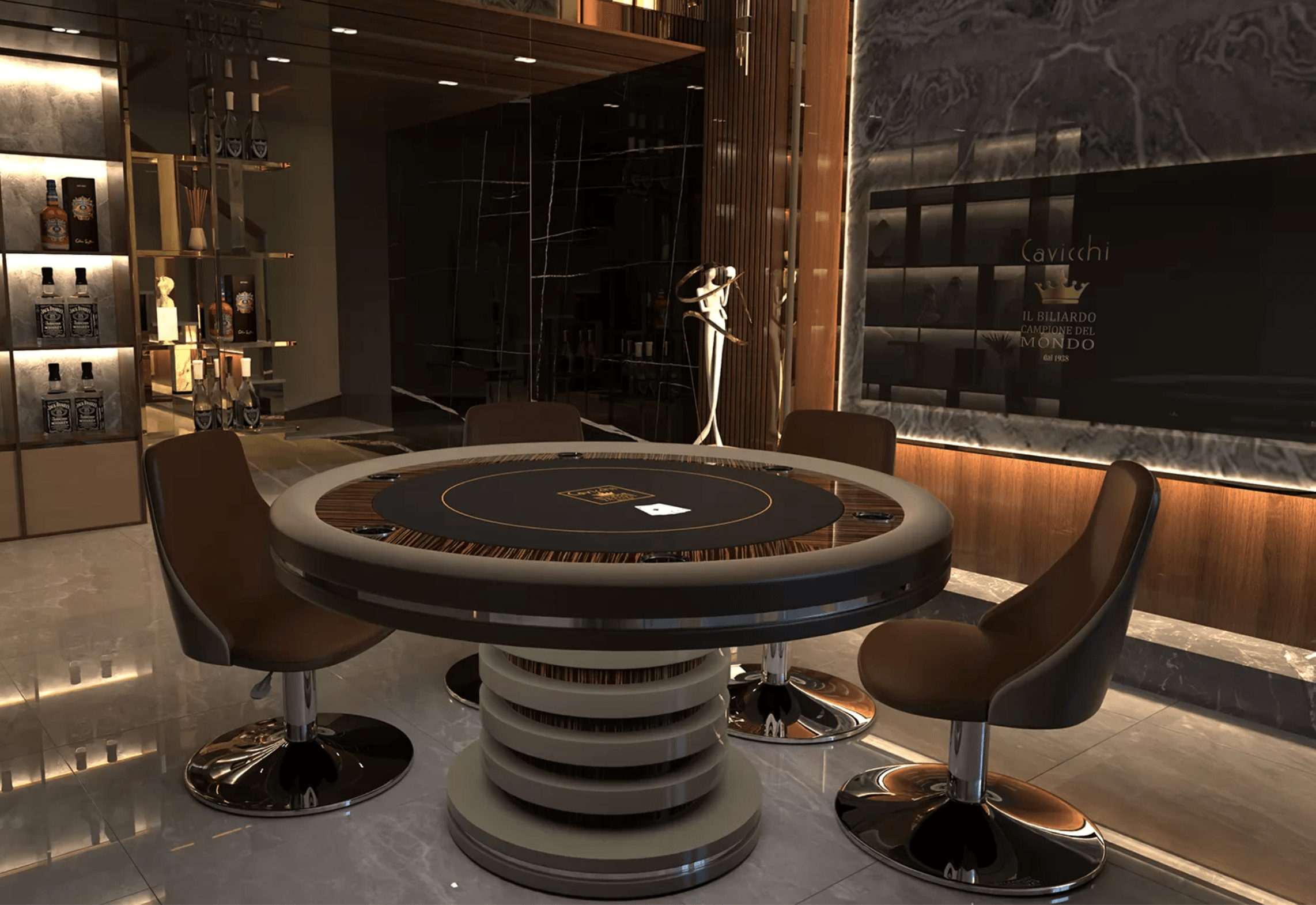 Legacy Luxor Poker Table - Thai Aces