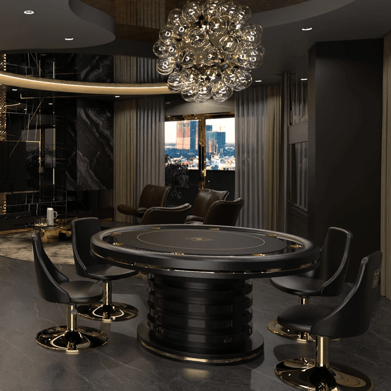 Legacy Luxor Poker Table - Thai Aces