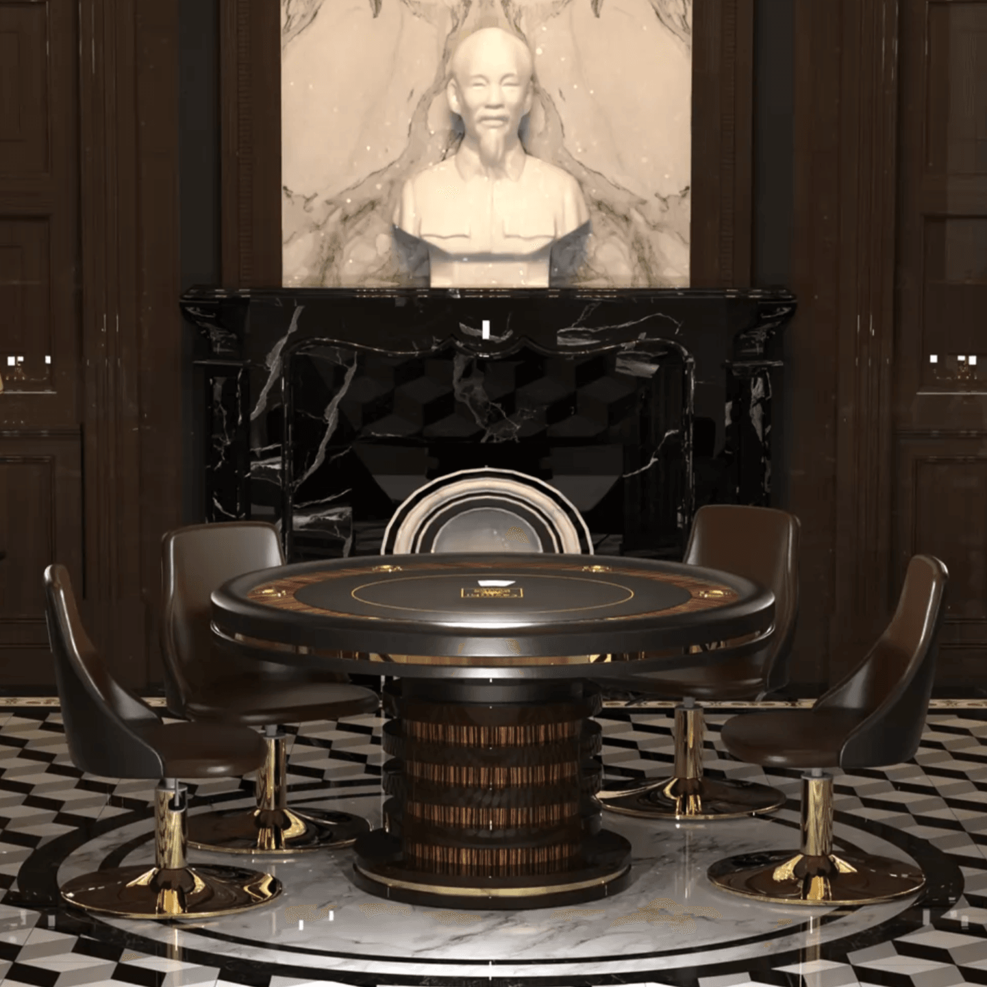 Legacy Luxor Poker Table - Thai Aces