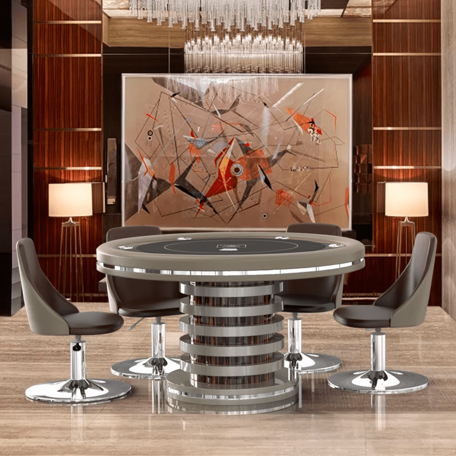 Legacy Luxor Poker Table - Thai Aces