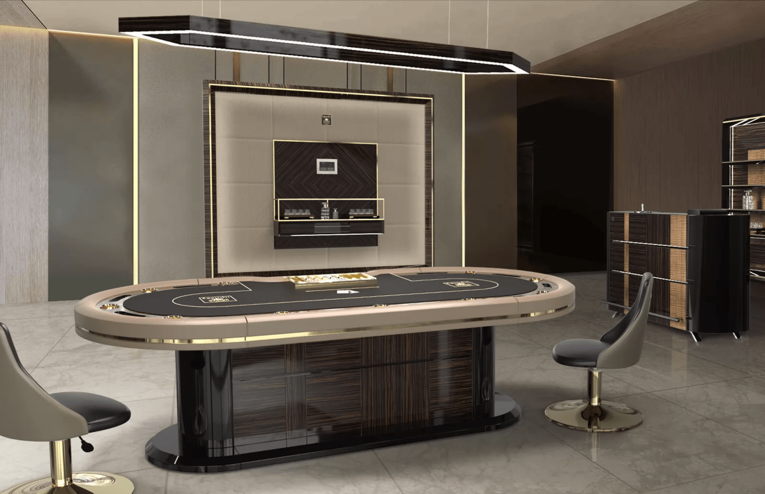 Melrose Poker Table - Thai Aces