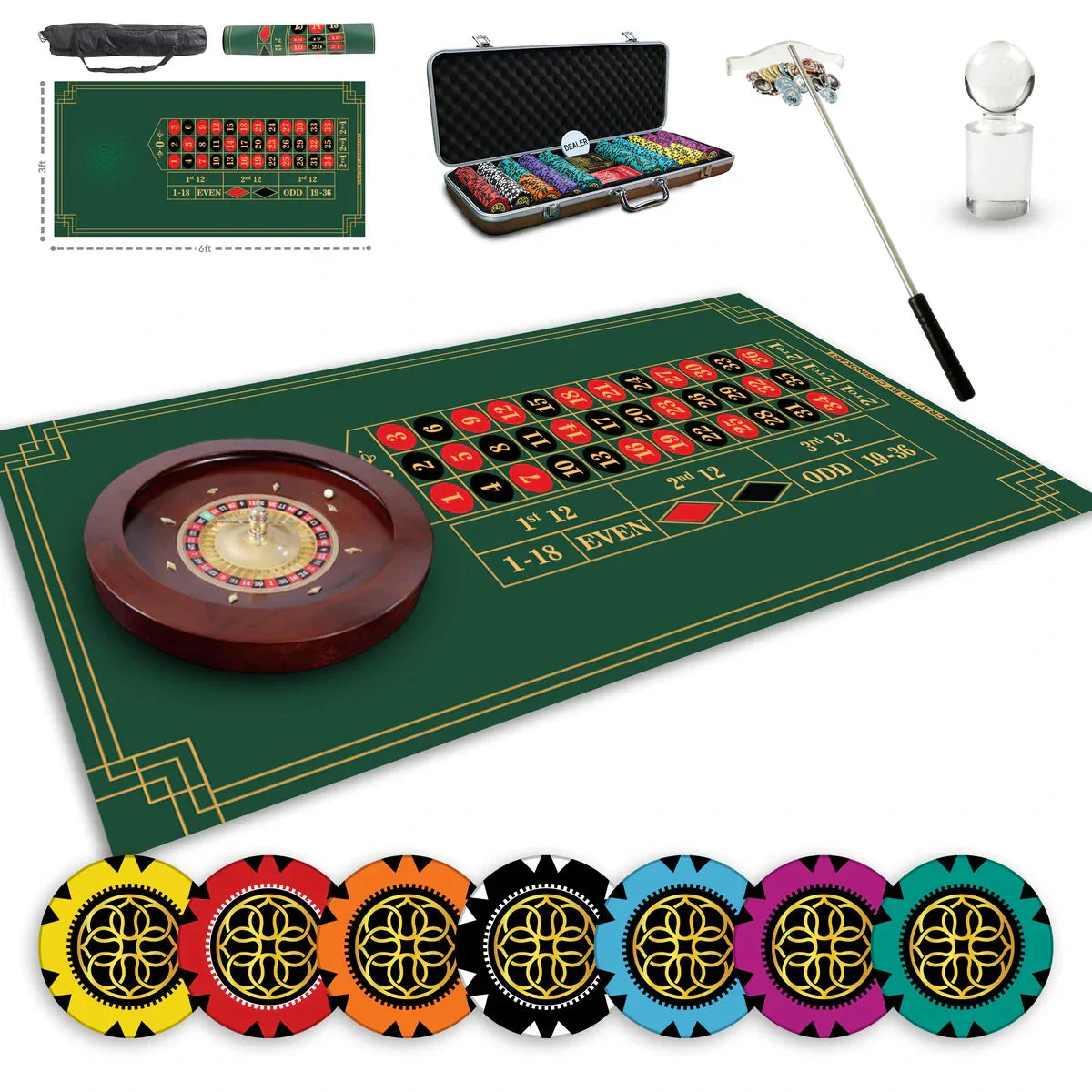Portable Roulette Setup