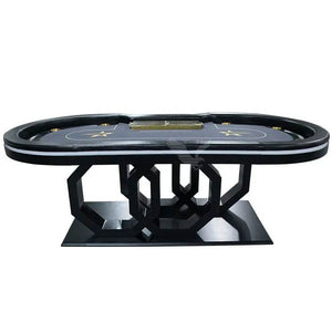 Swirl Rings Poker Table - Thai Aces